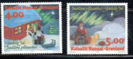 GREENLAND GRONLANDS GROENLANDIA GRØNLAND 1994 CHRISTMAS WEIHNACHTEN NATALE NOEL NAVIDAD COMPLETE SET SERIE COMPLETA MNH - Ungebraucht