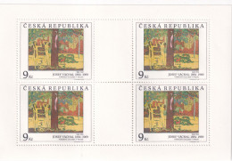 Republica Checa Nº 127 Al 128 En Hoja De 4 Series - Unused Stamps