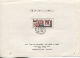 Tschechoslowakei # 1761 Ersttagsblatt Tag Der Briefmarke - Briefe U. Dokumente