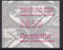 AUSTRALIA 1992 FRAMA  "7th N.P.C.C. 1992" MNH - Automatenmarken [ATM]