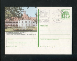 "BUNDESREPUBLIK DEUTSCHLAND" 1981, Bildpostkarte Mit Bildgleichem Stempel Ex "BAD TOELZ" (L1025) - Cartes Postales Illustrées - Oblitérées