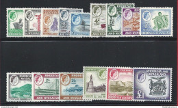 1959-62 RHODESIA NYASALAND - Stanley Gibbons N. 18-31 - 15 Valori - MNH** - Autres & Non Classés