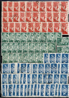 1954 Serie 952 953 954°  (+120 Timbres) :Rotary International - Used Stamps