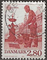 DENMARK 1986 Europa - 2k80 Roadsweeper FU - Gebraucht