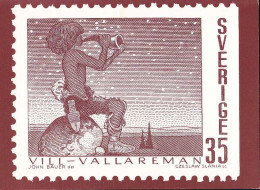 "PT-card" From 1981 - Vill-Vallareman (Sweden) - Briefmarken (Abbildungen)