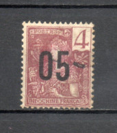 INDOCHINE  N° 59   NEUF SANS GOMME   COTE 6.30€     TYPE GRASSET SURCHARGE - Unused Stamps