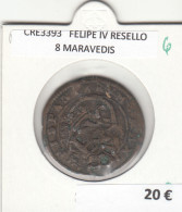 CRE3393 MONEDA ESPAÑA FELIPE IV RESELLO 8 MARAVEDIS - Other & Unclassified