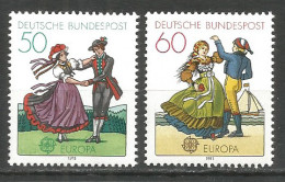 Germany Bundes Rep. 1981 Year MNH(**) Mi.# 1096-97 Europa Cept - Neufs