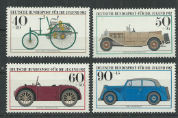 Germany Bundes Rep. 1982 Year MNH(**) Mi.# 1123-26 Cars - Neufs