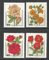 Germany Bundes Rep. 1982 Year MNH(**) Mi.# 1150-53 Flowers - Neufs