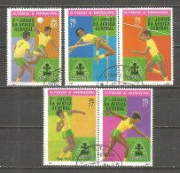 Sao Tome And Principe 1981 Year, Used Stamps Set Sport - Sao Tomé Y Príncipe