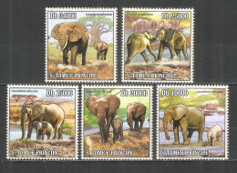 Sao Tome And Principe 2010 Year, Mint MNH (**) Elephants - São Tomé Und Príncipe