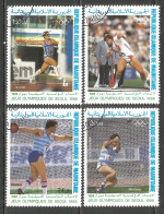 Mauritania 1988 Year ,used Stamps - Sport  - Mauritania (1960-...)