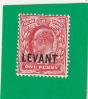 Levant Britannique 1 Penny - Levante Britannico