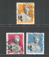 Switzerland 1944 Year , Used Stamps Mi # 428-30 - Gebraucht