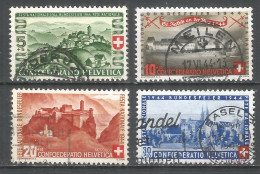 Switzerland 1944 Year , Used Stamps Mi # 431-434 - Used Stamps