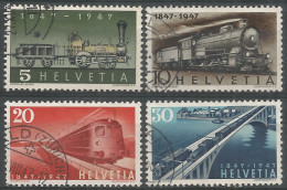 Switzerland 1947 Year , Used Stamps Mi # 484-87 - Used Stamps
