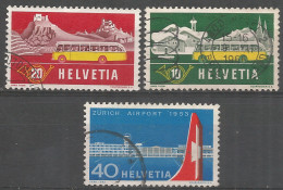 Switzerland 1953 Year , Used Stamps Mi # 585-87 - Oblitérés