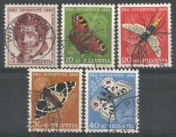 Switzerland 1955 Year , Used Stamps Mi # 618-22 - Used Stamps