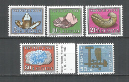 Switzerland 1960 Mint Stamps MNH(**)  Mi.# 714-718 - Nuevos