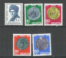 Switzerland 1960 Mint Stamps MNH(**)  Mi.# 751-755 - Nuovi