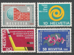 Switzerland 1961 Mint Stamps MNH(**)  - Nuevos