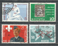 Switzerland 1964 Year , Used Stamps Mi # 808-11 - Gebraucht