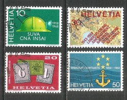 Switzerland 1968 Year , Used Stamps Mi # 887-90 - Gebruikt