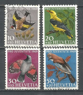 Switzerland 1969 Year , Used Stamps Mi # 914-17 - Oblitérés