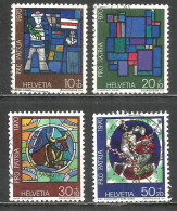 Switzerland 1970 Year , Used Stamps Mi # 925-28 - Gebraucht