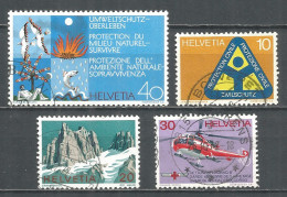 Switzerland 1972 Year , Used Stamps Mi # 975-78 - Gebruikt