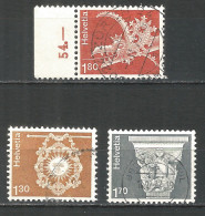 Switzerland 1973 Year , Used Stamps Mi # 991-93 - Used Stamps