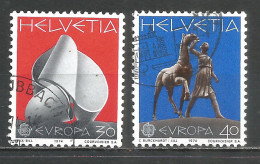 Switzerland 1974 Year , Used Stamps Mi # 1029-30 Europa Cept - Usati