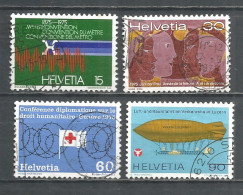 Switzerland 1975 Year , Used Stamps Mi # 1046-49 - Oblitérés