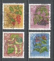 Switzerland 1976 Year , Used Stamps Mi 1083-86 - Oblitérés