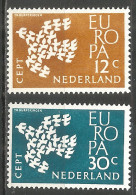 NETHERLANDS 1961 Year , Mint Stamps MNH (**) Europa Cept - Ungebraucht