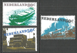 NETHERLANDS 1980 Year , Mint Stamps MNH (**) Transport - Nuevos