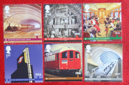 150 Years Of The London Underground Train (Mi 3396-3401) 2013 POSTFRIS MNH ** ENGLAND GRANDE-BRETAGNE GB GREAT BRITAIN - Neufs