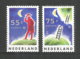 NETHERLANDS 1991 Year , Mint Stamps MNH (**) Europa Cept - Unused Stamps