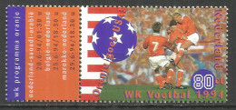 NETHERLANDS 1994 Year , Mint Stamp MNH (**) Soccer Football - Unused Stamps