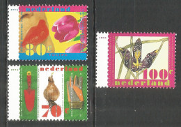 NETHERLANDS 1996 Year , Mint Stamps MNH (**) Flowers - Unused Stamps