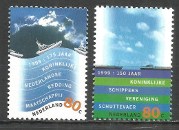 NETHERLANDS 1999 Year , Mint Stamps MNH (**)  Ships - Ungebraucht