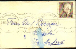 Sweden - Envelope Cancelled With Facit #400A - Storia Postale