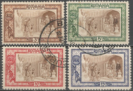Romania 1907 Used Stamps Set  - Oblitérés