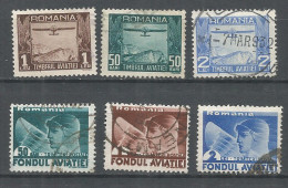 Romania 1931/36 Used Stamps 2 Set - Used Stamps