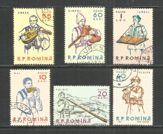Romania 1961 Used Stamps Set  - Oblitérés