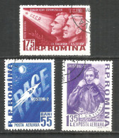 Romania 1961 Used Stamps Set Space - Oblitérés