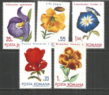 Romania 1971 Mint Stamps MNH(**) Flowers - Unused Stamps
