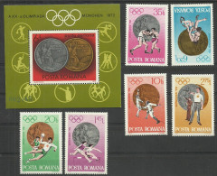 Romania 1972 Mint Stamps MNH(**) Sport - Ungebraucht