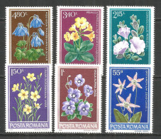 Romania 1973 Mint Stamps MNH(**) Flowers - Unused Stamps